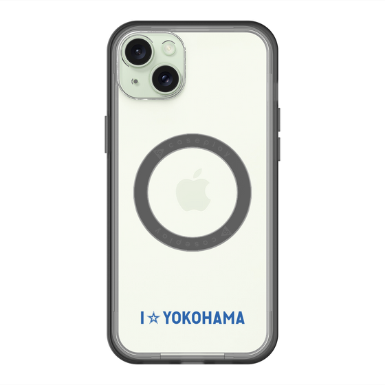 スリムプロテクションプレミアムケース with MagSafe［ 横浜DeNAベイスターズ - I ☆ YOKOHAMA ］