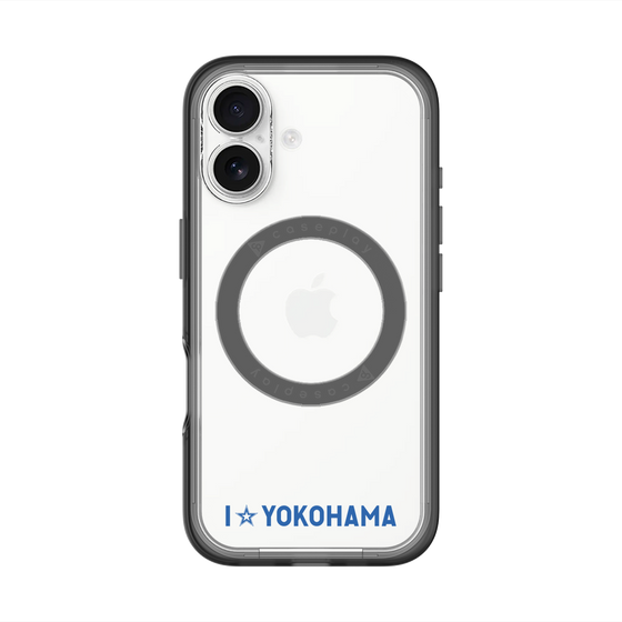 スリムプロテクションプレミアムケース with MagSafe［ 横浜DeNAベイスターズ - I ☆ YOKOHAMA ］