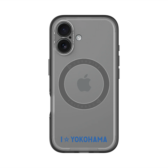 スリムプロテクションプレミアムケース with MagSafe［ 横浜DeNAベイスターズ - I ☆ YOKOHAMA ］