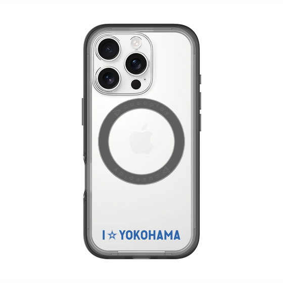 スリムプロテクションプレミアムケース with MagSafe［ 横浜DeNAベイスターズ - I ☆ YOKOHAMA ］