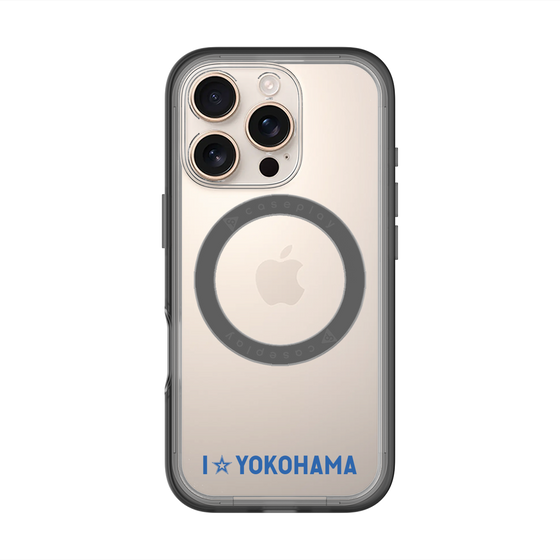 スリムプロテクションプレミアムケース with MagSafe［ 横浜DeNAベイスターズ - I ☆ YOKOHAMA ］
