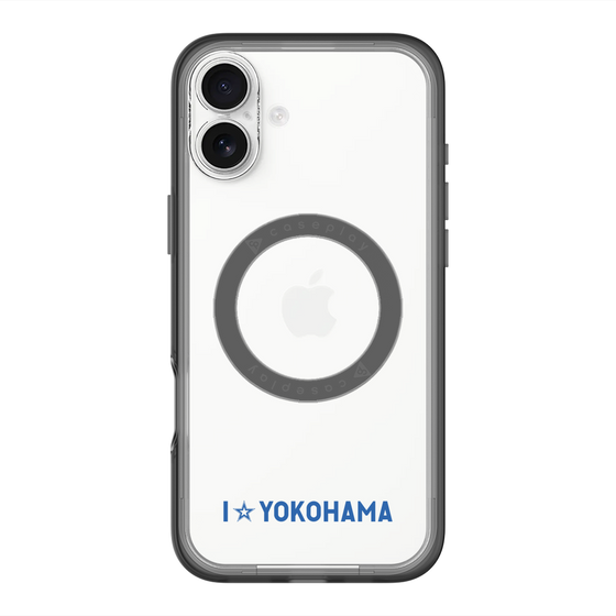 スリムプロテクションプレミアムケース with MagSafe［ 横浜DeNAベイスターズ - I ☆ YOKOHAMA ］