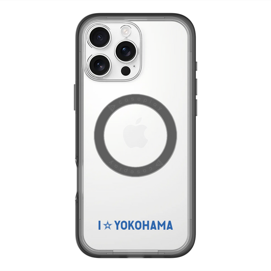 スリムプロテクションプレミアムケース with MagSafe［ 横浜DeNAベイスターズ - I ☆ YOKOHAMA ］