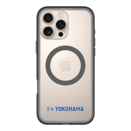 スリムプロテクションプレミアムケース with MagSafe［ 横浜DeNAベイスターズ - I ☆ YOKOHAMA ］