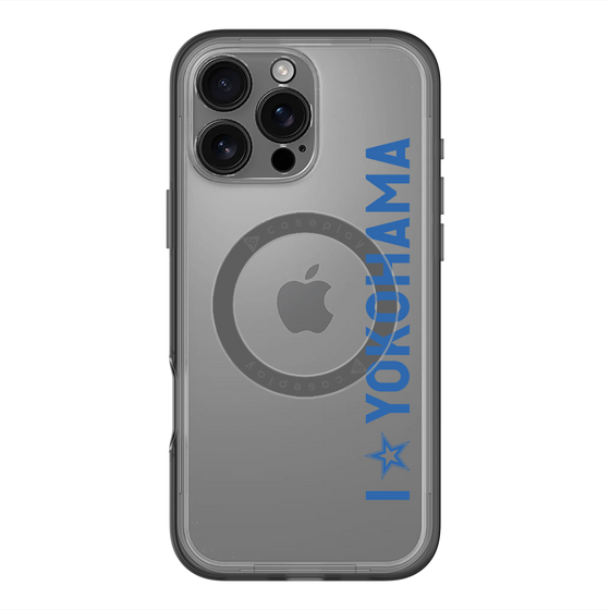 スリムプロテクションプレミアムケース with MagSafe［ 横浜DeNAベイスターズ - I ☆ YOKOHAMA - 縦 ］