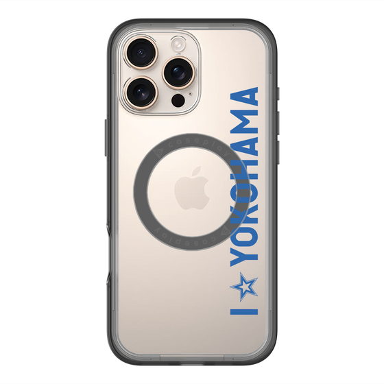 スリムプロテクションプレミアムケース with MagSafe［ 横浜DeNAベイスターズ - I ☆ YOKOHAMA - 縦 ］