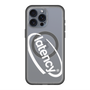スリムプロテクションプレミアムケース with MagSafe［ LATENCY - Circle logo - Clear ］