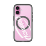 スリムプロテクションプレミアムケース with MagSafe［ LATENCY - Circle logo - Clear ］
