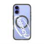 スリムプロテクションプレミアムケース with MagSafe［ LATENCY - Circle logo - Clear ］