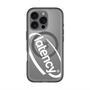 スリムプロテクションプレミアムケース with MagSafe［ LATENCY - Circle logo - Clear ］