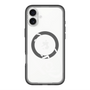 スリムプロテクションプレミアムケース with MagSafe［ LATENCY - Circle logo - Clear ］