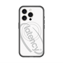 スリムプロテクションプレミアムケース with MagSafe［ LATENCY - Circle logo - White ］