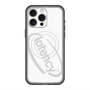 スリムプロテクションプレミアムケース with MagSafe［ LATENCY - Circle logo - White ］