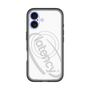 スリムプロテクションプレミアムケース with MagSafe［ LATENCY - Circle logo - White ］