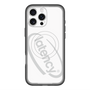 スリムプロテクションプレミアムケース with MagSafe［ LATENCY - Circle logo - White ］
