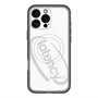 スリムプロテクションプレミアムケース with MagSafe［ LATENCY - Circle logo - White ］