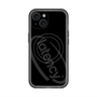 スリムプロテクションプレミアムケース with MagSafe［ LATENCY - Circle logo - Black ］