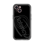 スリムプロテクションプレミアムケース with MagSafe［ LATENCY - Circle logo - Black ］