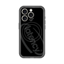 スリムプロテクションプレミアムケース with MagSafe［ LATENCY - Circle logo - Black ］