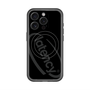 スリムプロテクションプレミアムケース with MagSafe［ LATENCY - Circle logo - Black ］