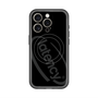 スリムプロテクションプレミアムケース with MagSafe［ LATENCY - Circle logo - Black ］