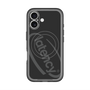 スリムプロテクションプレミアムケース with MagSafe［ LATENCY - Circle logo - Black ］