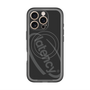 スリムプロテクションプレミアムケース with MagSafe［ LATENCY - Circle logo - Black ］