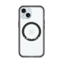 スリムプロテクションプレミアムケース with MagSafe［ LATENCY - Logotype - Clear ］