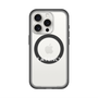 スリムプロテクションプレミアムケース with MagSafe［ LATENCY - Logotype - Clear ］