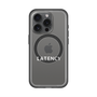 スリムプロテクションプレミアムケース with MagSafe［ LATENCY - Logotype - Clear ］