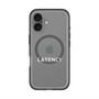 スリムプロテクションプレミアムケース with MagSafe［ LATENCY - Logotype - Clear ］