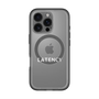 スリムプロテクションプレミアムケース with MagSafe［ LATENCY - Logotype - Clear ］