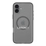 スリムプロテクションプレミアムケース with MagSafe［ LATENCY - Logotype - Clear ］