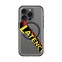 スリムプロテクションプレミアムケース with MagSafe［ LATENCY - Rock logo - Clear ］