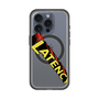 スリムプロテクションプレミアムケース with MagSafe［ LATENCY - Rock logo - Clear ］