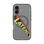 スリムプロテクションプレミアムケース with MagSafe［ LATENCY - Rock logo - Clear ］