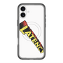 スリムプロテクションプレミアムケース with MagSafe［ LATENCY - Rock logo - White ］