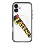 スリムプロテクションプレミアムケース with MagSafe［ LATENCY - Rock logo - White ］