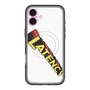 スリムプロテクションプレミアムケース with MagSafe［ LATENCY - Rock logo - White ］