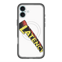 スリムプロテクションプレミアムケース with MagSafe［ LATENCY - Rock logo - White ］