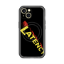スリムプロテクションプレミアムケース with MagSafe［ LATENCY - Rock logo - Black ］
