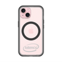 スリムプロテクションプレミアムケース with MagSafe［ LATENCY - Circle logo - Gray ］