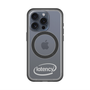 スリムプロテクションプレミアムケース with MagSafe［ LATENCY - Circle logo - Gray ］