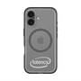 スリムプロテクションプレミアムケース with MagSafe［ LATENCY - Circle logo - Gray ］