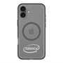 スリムプロテクションプレミアムケース with MagSafe［ LATENCY - Circle logo - Gray ］