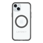 スリムプロテクションプレミアムケース with MagSafe［ LATENCY - Logotype - Gray ］