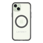 スリムプロテクションプレミアムケース with MagSafe［ LATENCY - Logotype - Gray ］