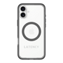 スリムプロテクションプレミアムケース with MagSafe［ LATENCY - Logotype - Gray ］
