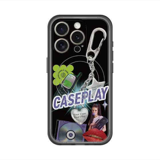 スリムプロテクションプレミアムケース with MagSafe［ YOUR CASE YOUR PLAY - オリジナル - 音楽好き ］