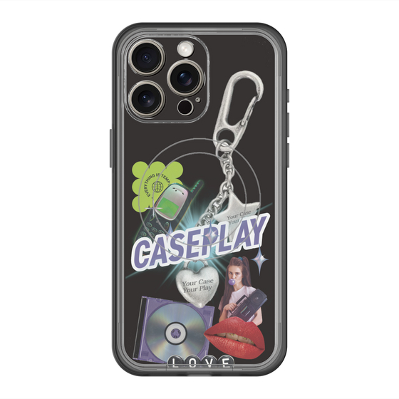 スリムプロテクションプレミアムケース with MagSafe［ YOUR CASE YOUR PLAY - オリジナル - 音楽好き ］